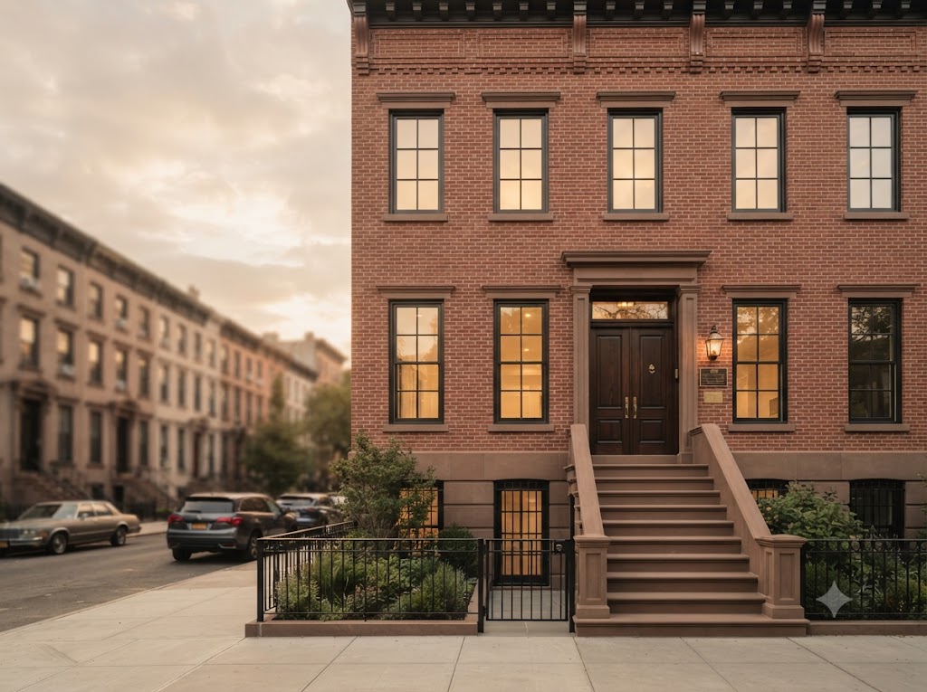 Renovated NYC building exterior